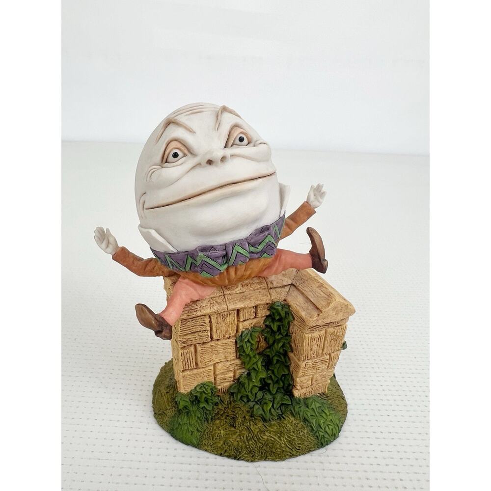 Super Rare Goebel Alice In Wonderland Humpty Dumpty Figurine 5” Read All